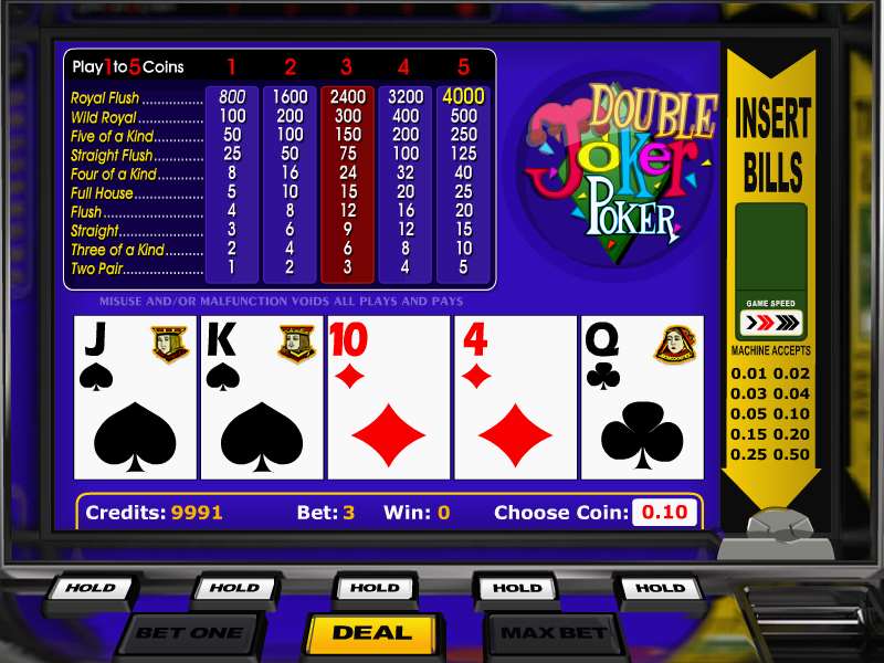 Скриншот Double Joker Poker